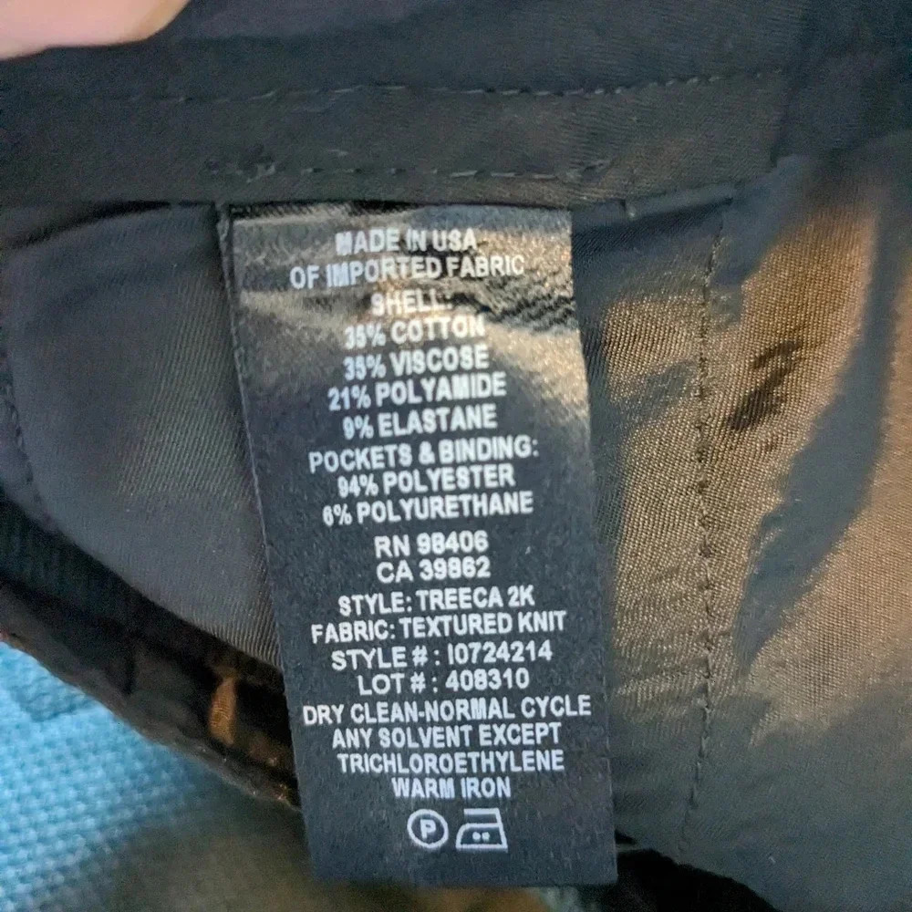 Theory Green Treeca 2K Pants Size 6 $335 - Picture 9 of 10